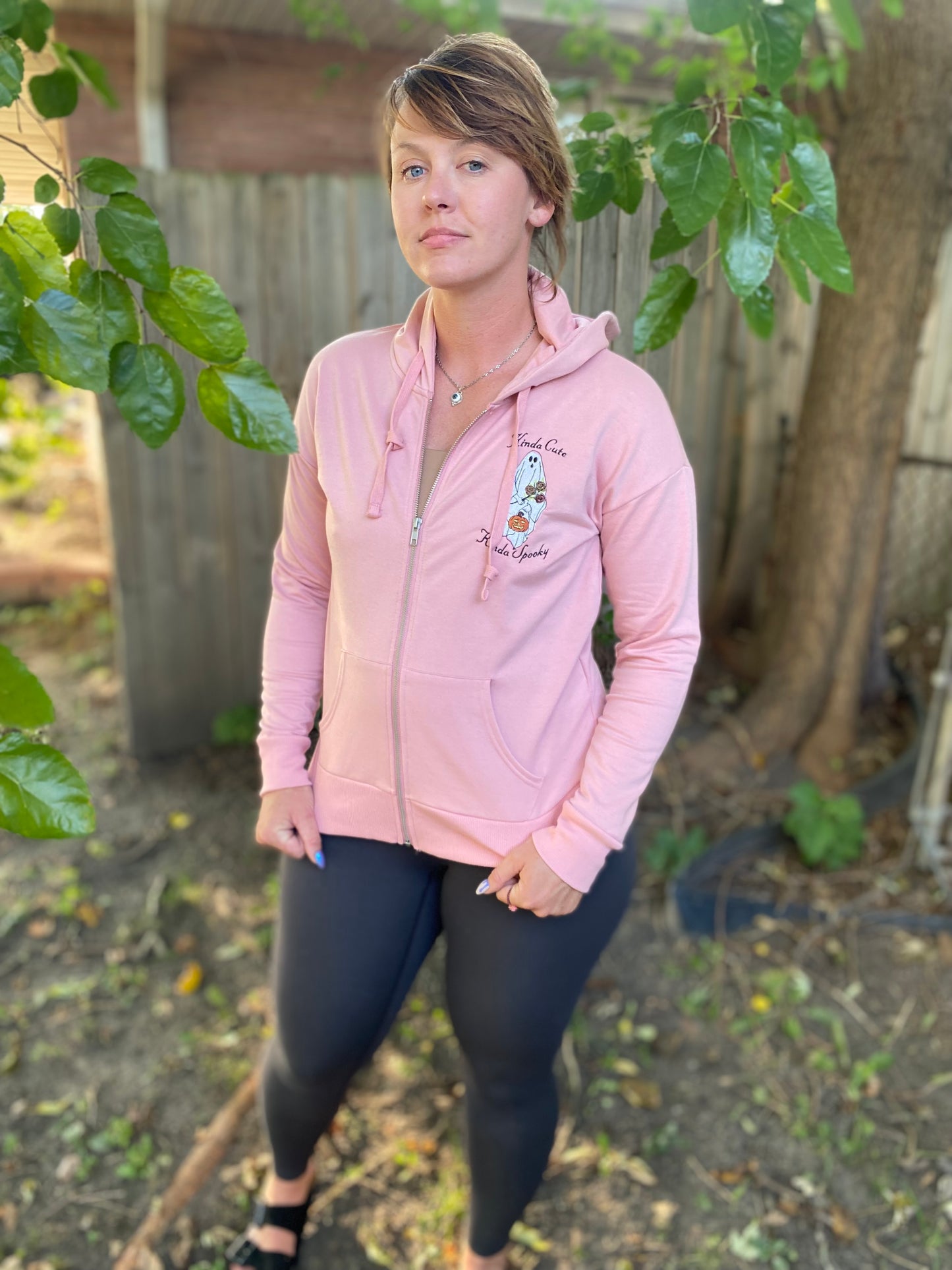 Kinda Cute Kinda Spooky Zip-up (Small)