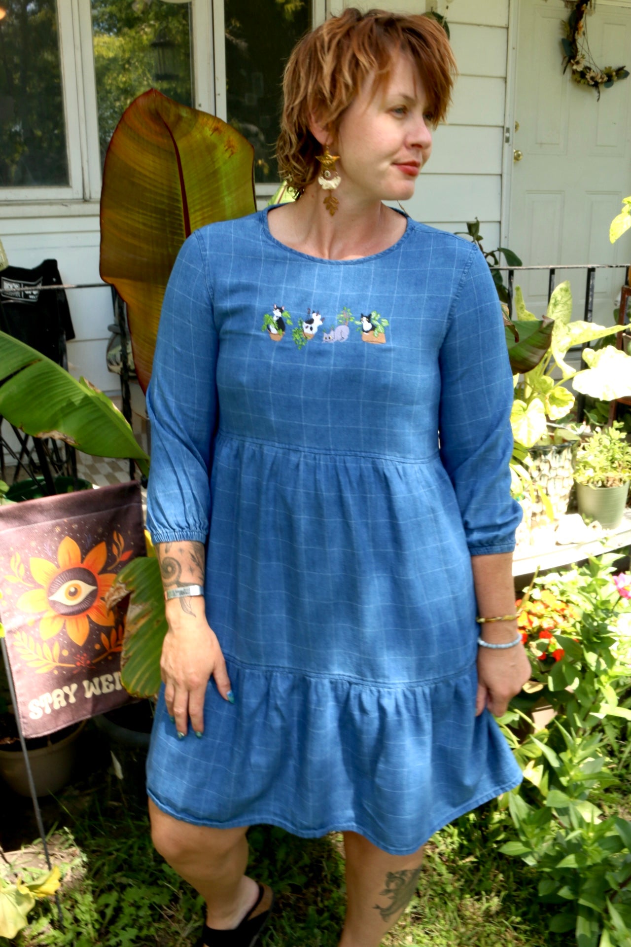 Fairy Cat Lady Dress (Medium)