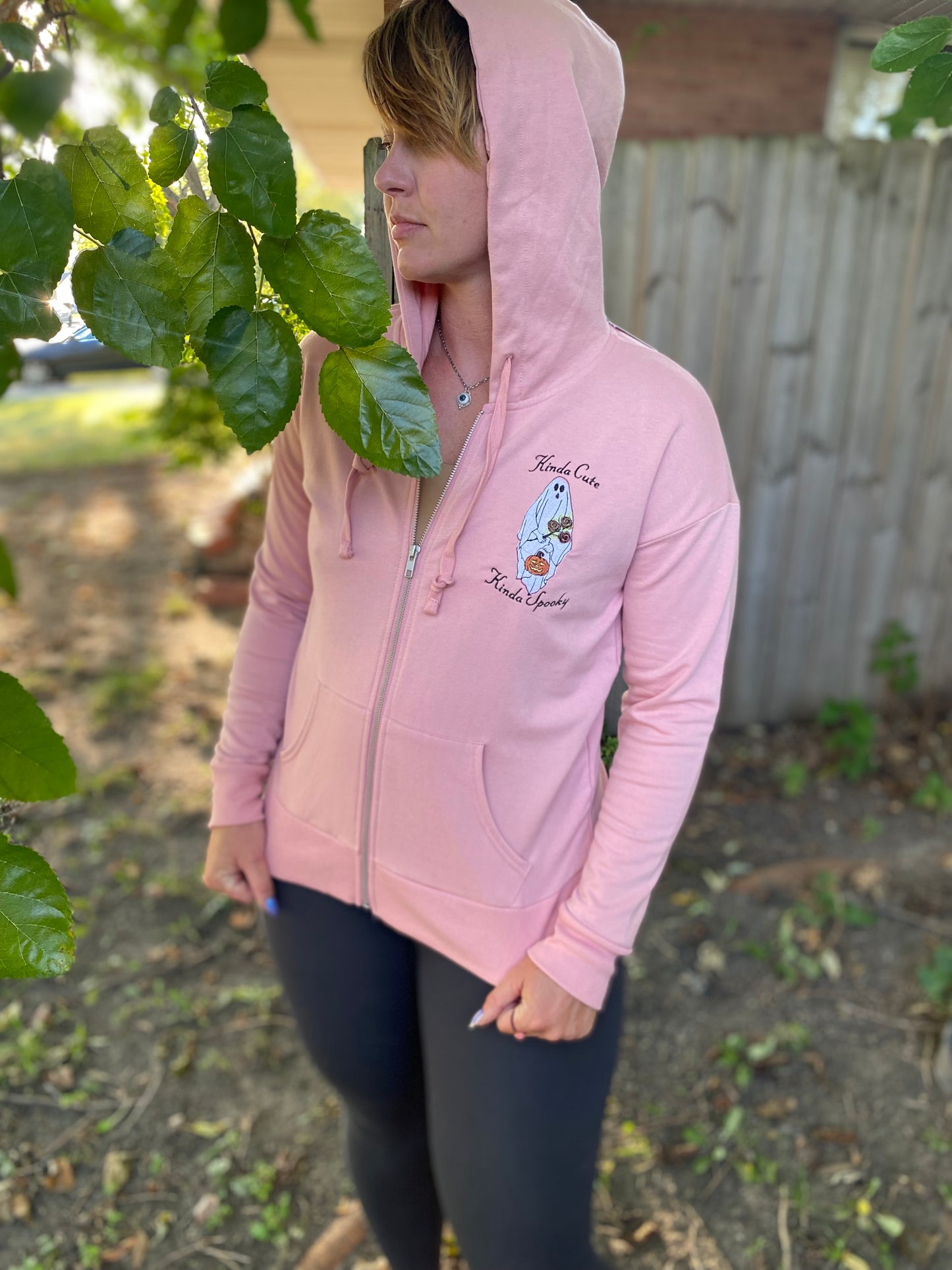 Kinda Cute Kinda Spooky Zip-up (Small)