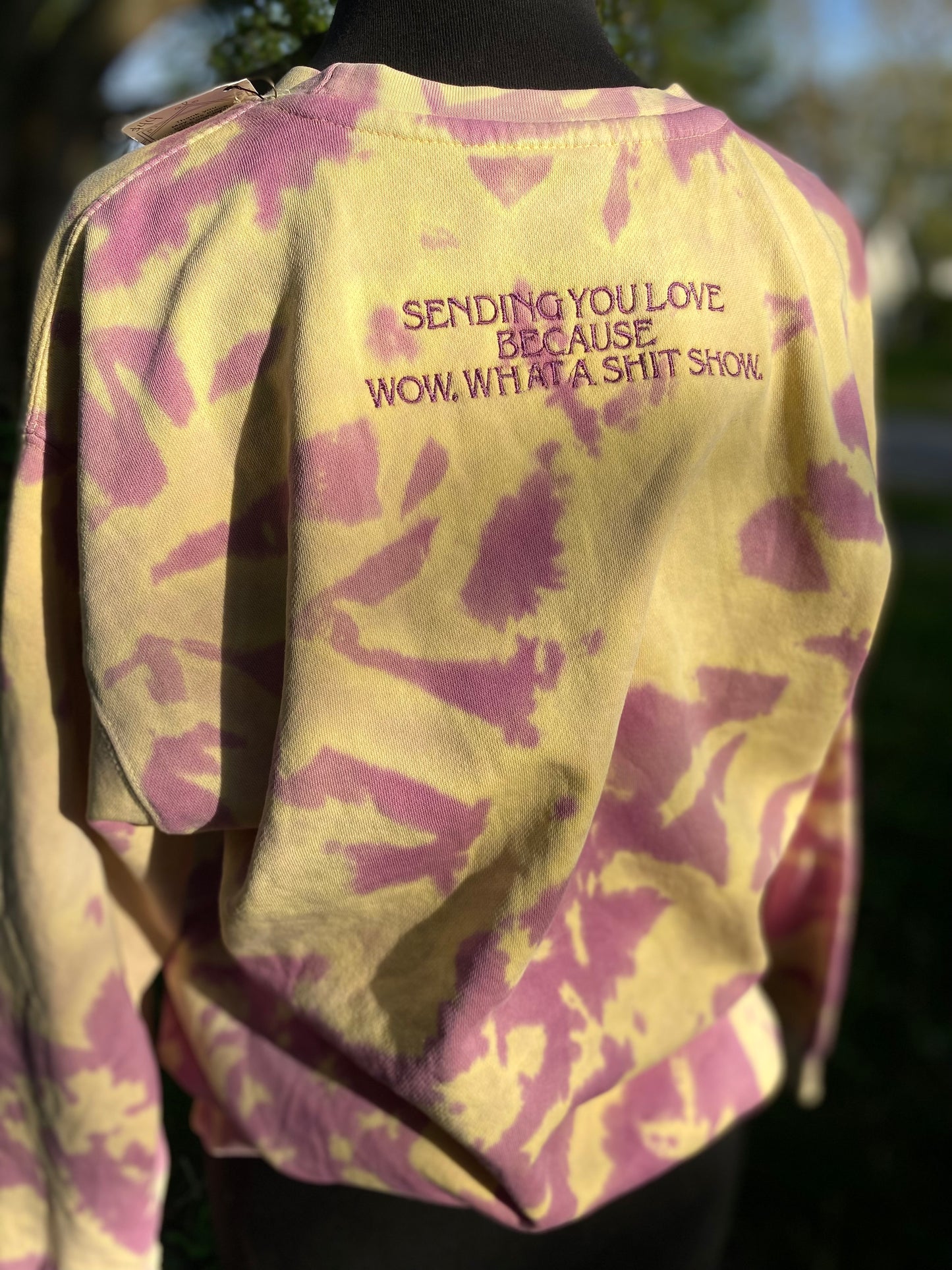 Sending you Love Tie Dye (Size Medium)