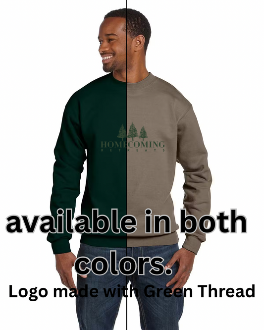 Large Print Homecoming Logo Crewneck Sweatshirt