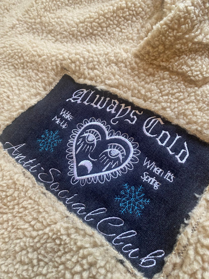 Always Cold Plushy Hoodie (M)