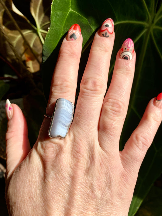 Silent Sky Ring Size 9.5