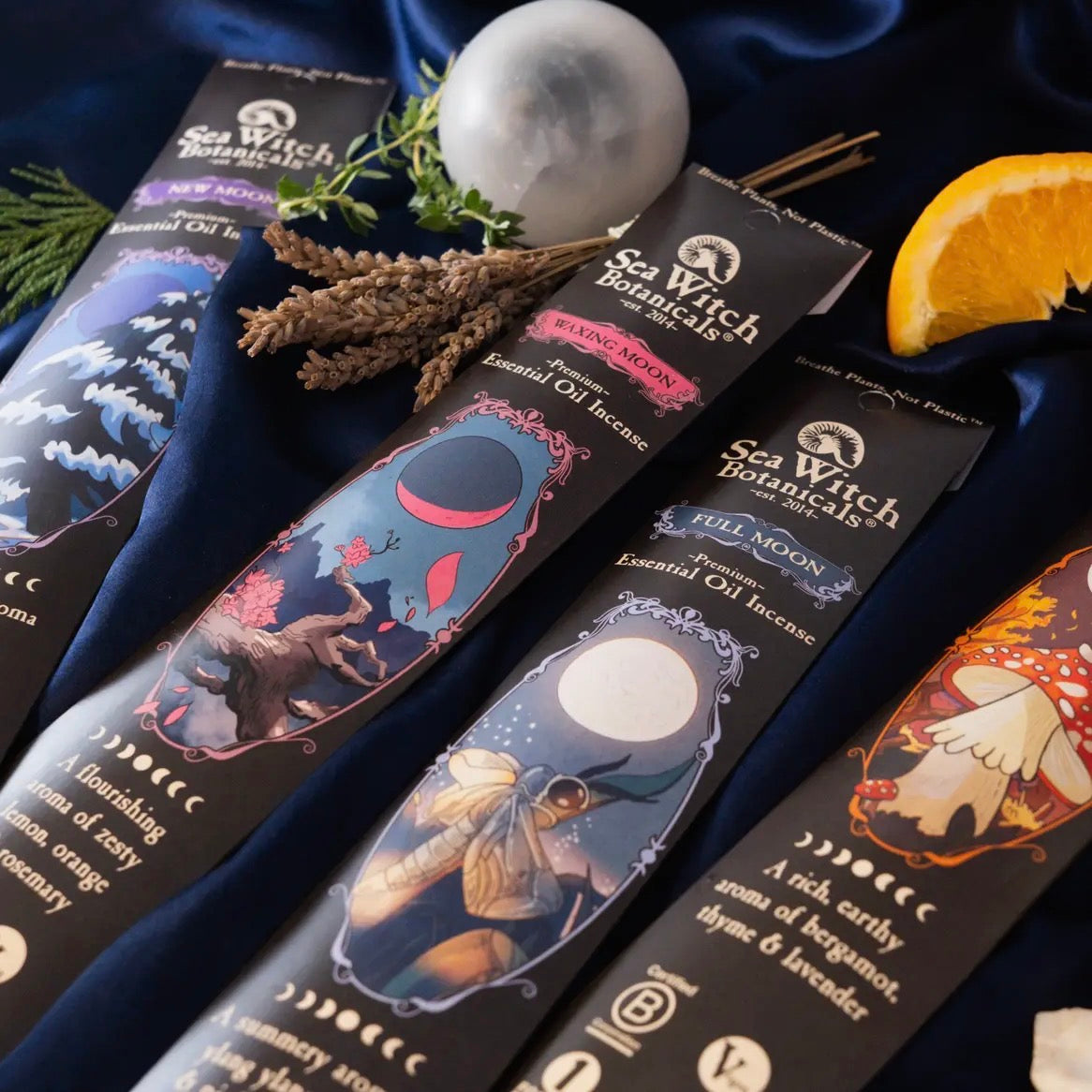 Full Moon Essential Oil Incense