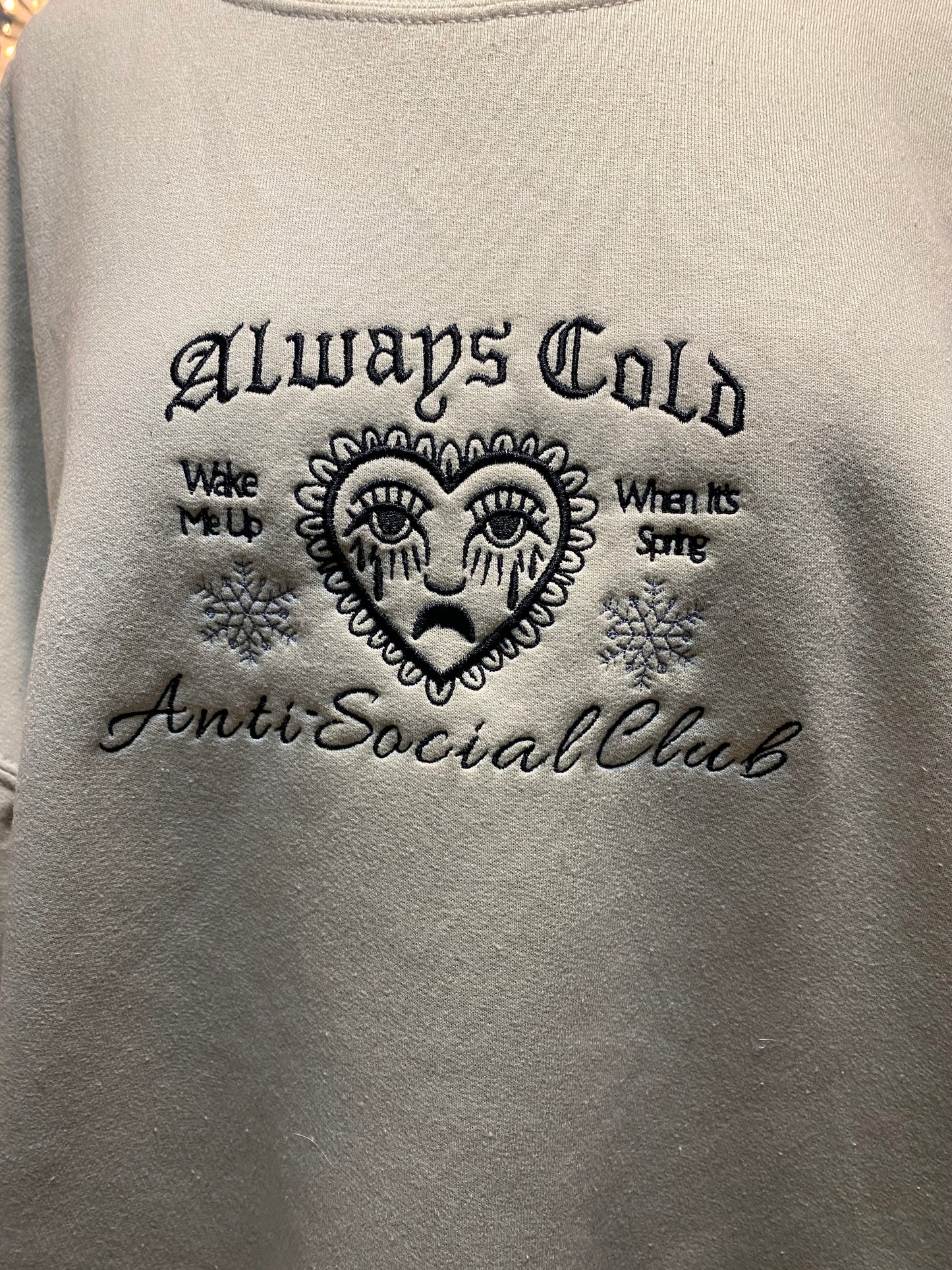 Always Cold Crewneck Pre-order