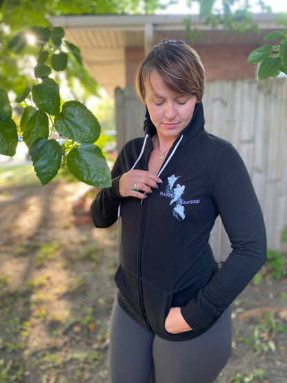 Happy Hauntings Zip-up (Small/Med)