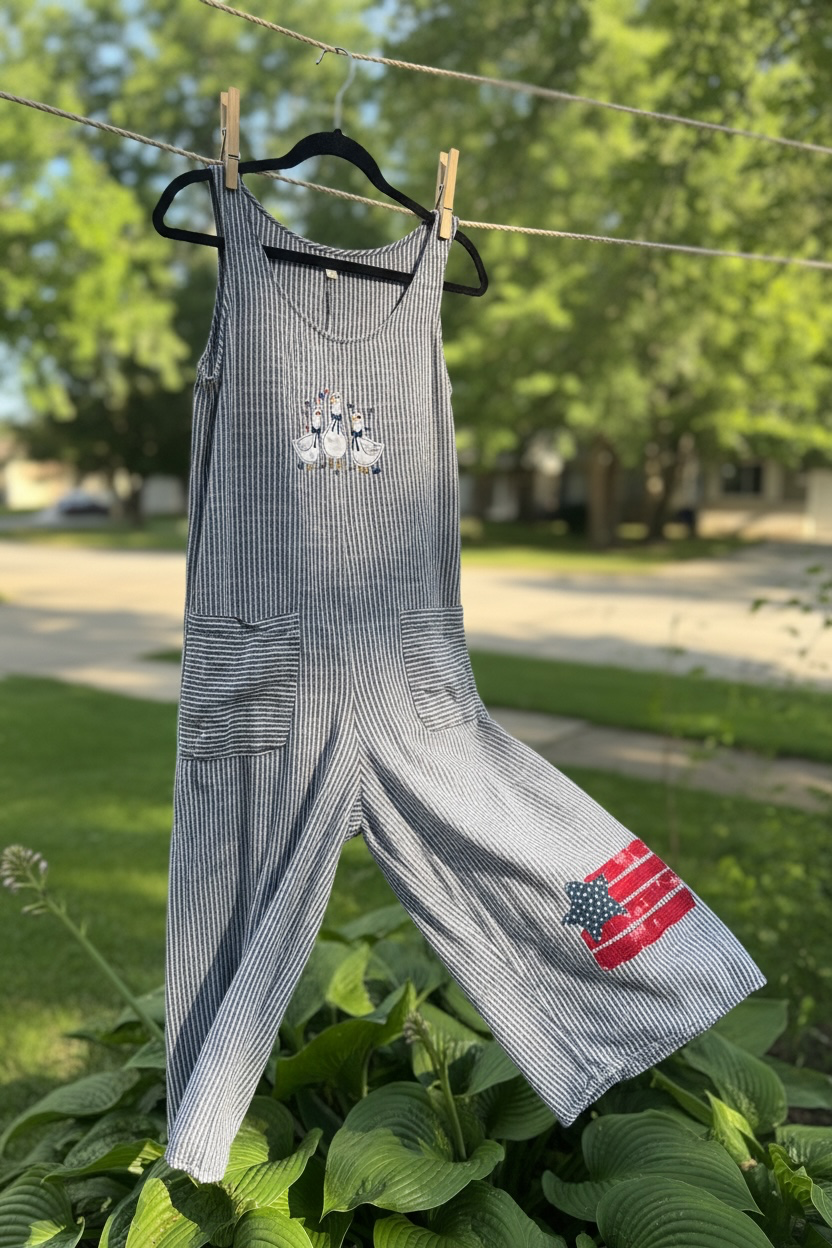 American Girl Goose Jumpsuit (SMALL)