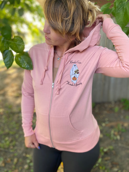 Kinda Cute Kinda Spooky Zip-up (Small)