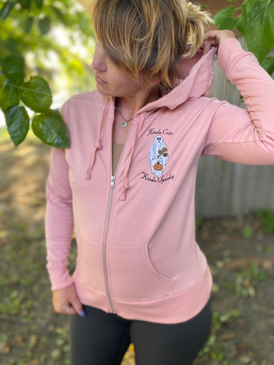 Kinda Cute Kinda Spooky Zip-up (Small)