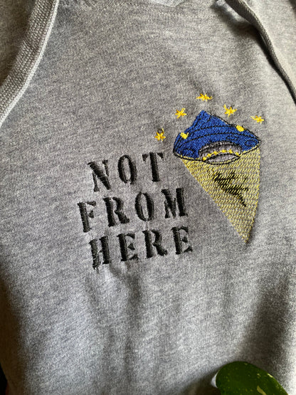Not From Here Synch Hoodie (small)