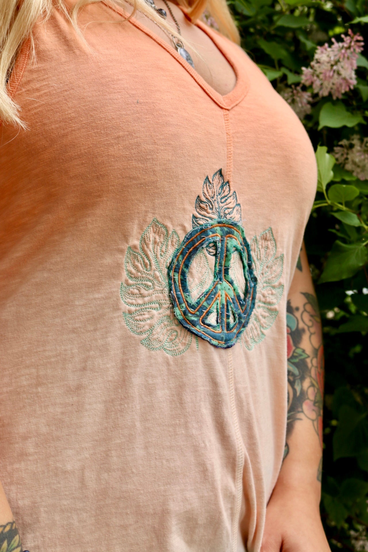 Peace & Plants Dress (Large)