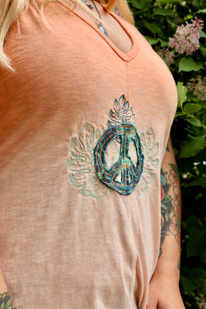 Peace & Plants Dress (Large)