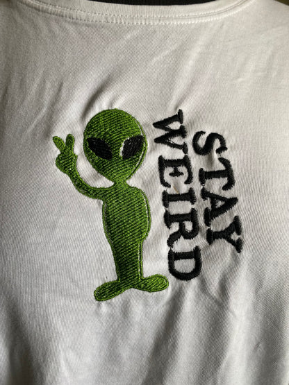 Stay Weird Women’s Tee (Medium)