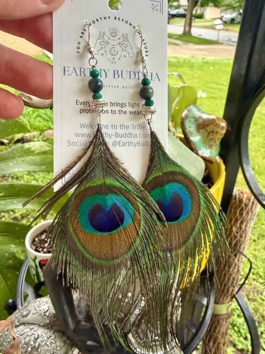 Show-Off Feather Dangles
